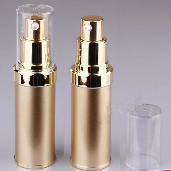 

30ml small gold bottle vacuum plastic emulsion f20211086 storage bottles & jars