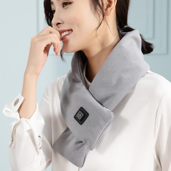 

ski gloves electric heating scarf winter thermal insulation shawl