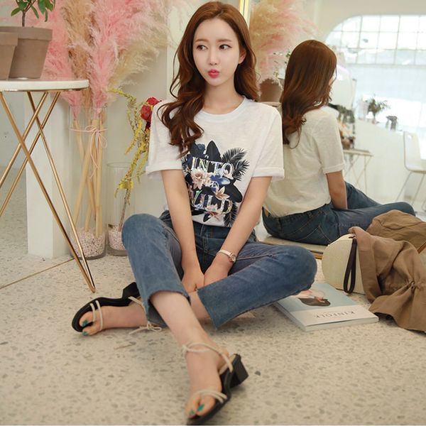 

sandals summer korean version of the roman thick heel sandals c562, Black
