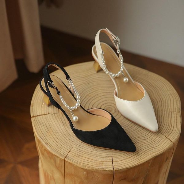 

sandals beach sandal woman luxury increasing height female shoe 2021 summer med clear heels comfort girls beige fashion medium pearl, Black