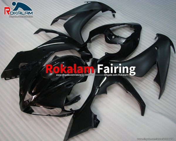 

motorbike bodyworks for yamaha yzf-r1 2004 2005 2006 yzf r1 yzf 1000 r1 04 05 06 black fairing parts (injection molding)