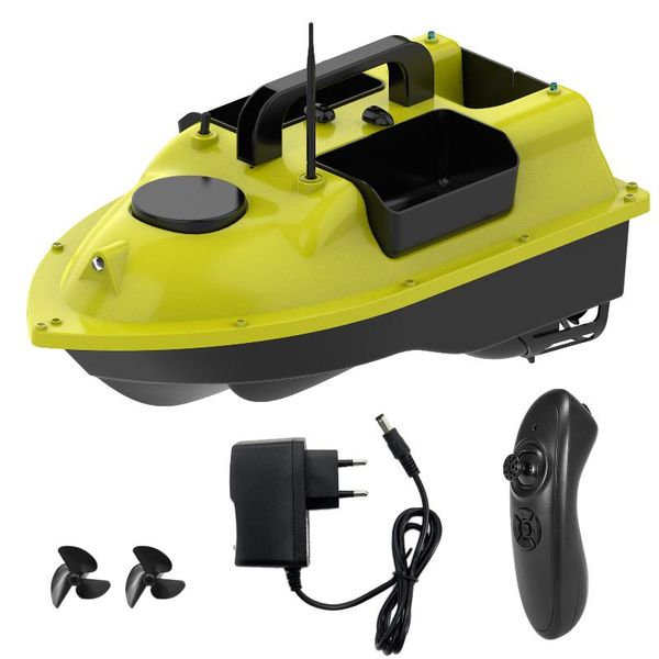 

fish finder wireless remote control fishing bait boat with 3 containers device 540 yards range