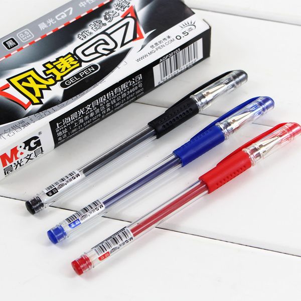 

q7 chenguang office signature pen neutral 0.5mm water black