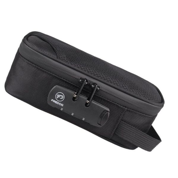 

storage bags 1pc password travel deodorizer bag multi-purpose smell proof pouch black