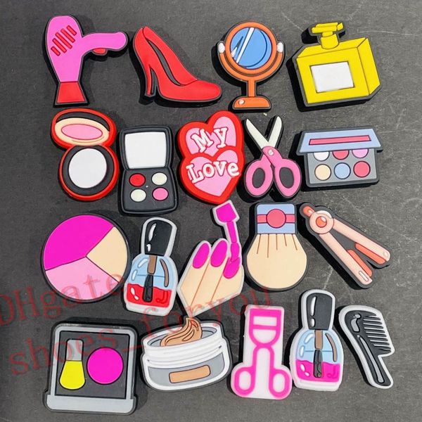 

100pcs anime comic sasuke soft pvc shoe charms jibtz for clog babe accessories cartoon shoes ornaments decorations as promotional gift a02, White;pink