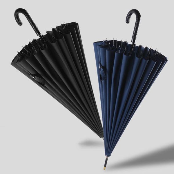 

umbrellas large thicken umbrella men automatic business waterproof travel outdoor big golf portable home products da60ys