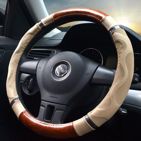 

steering wheel covers car cover four seasons universal set of massage non-slip breathable sports fashion