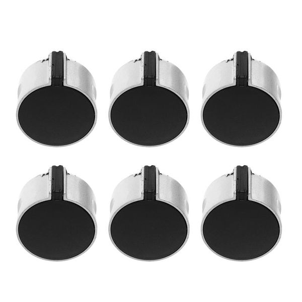 

smart home control 6 pcs kitchen gas stove switch knobs stainless steel cooker switches