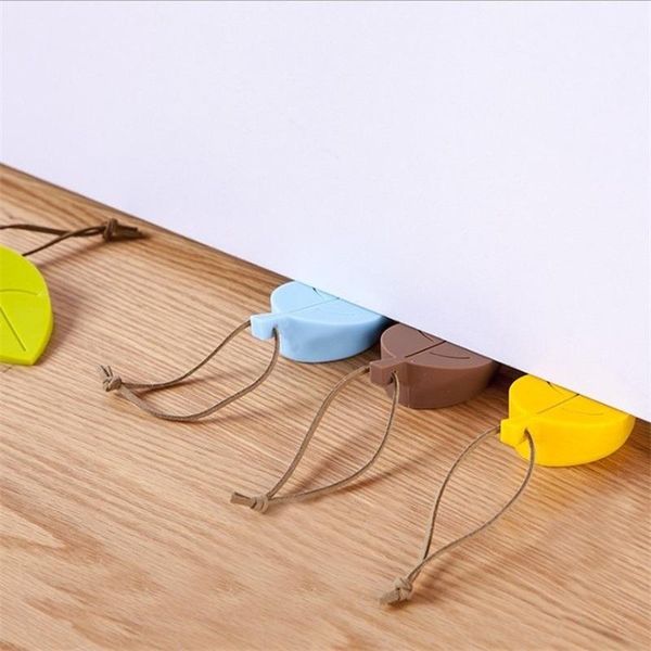 

baby safety cute leaves silicone door sr sguards safe protector anti-pinch hand child security carriers, slings & backpacks