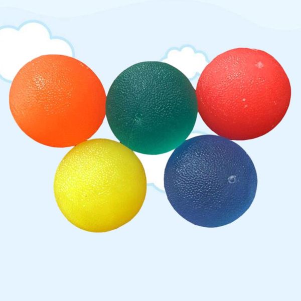 

fitness balls 5 pcs grip strengthen ball practical silicone squeeze hand grips strengthener finger for women men adult