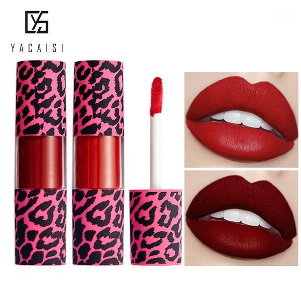 

leopard matte liquid lipstick lips makeup long-lasting moisturizer lip gloss make up cosmetics glosses waterproof mist lipgloss1