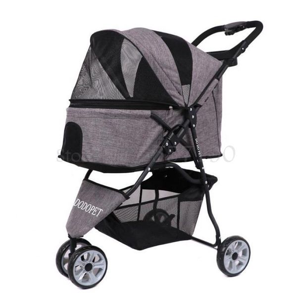 

pet stroller medium dog multiple cats portable folding out cart car seat covers