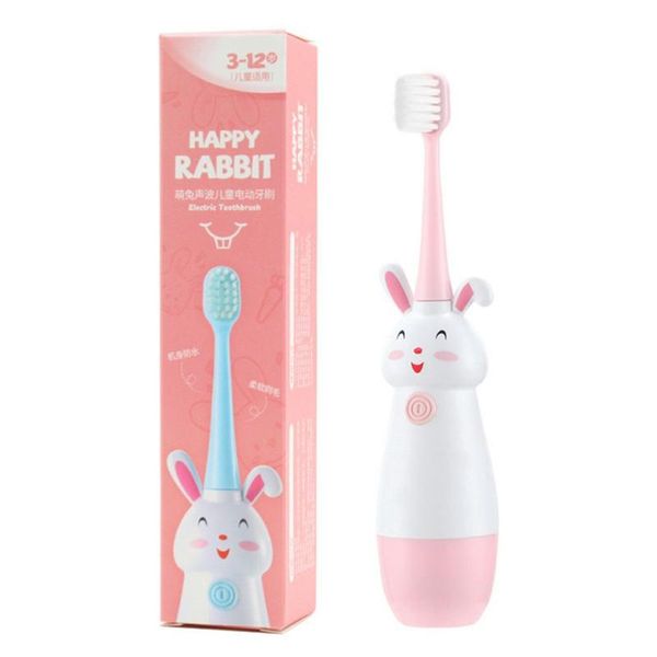 

smart electric toothbrush with brush head household sonic portable non-slip for children