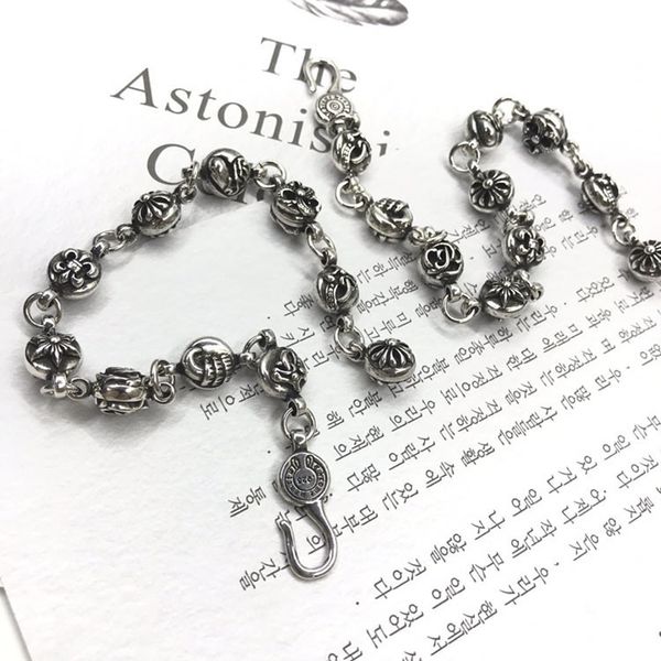 

classic crosin ch s925 croquet personalized cross bracelet for men and women