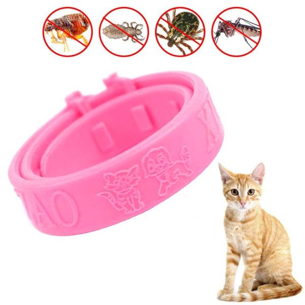 

cat collars & leads anti flea insect mosquitoes pet collar silicone mosquito protection supplies shipped within 24h