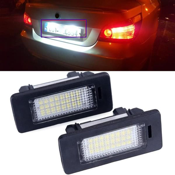 

emergency lights 12v for e39 e60 e61 e82 e90 e91 e92 e93 x5 x6 led license plate light error rear lamp bulb car