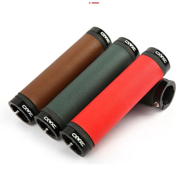 

bike handlebars &components 1 pair bicycle grips mtb road soft pvc handlebar cover shockproof anti-slip breathable accessories