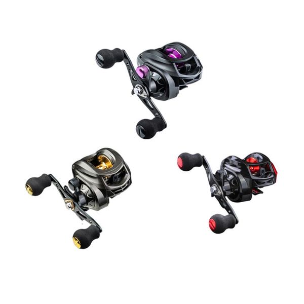 

baitcasting reels water fishing reel metal spool 18+1bb 10kg/22lb max drag force speed ratio 7.2:1 magnetic casting