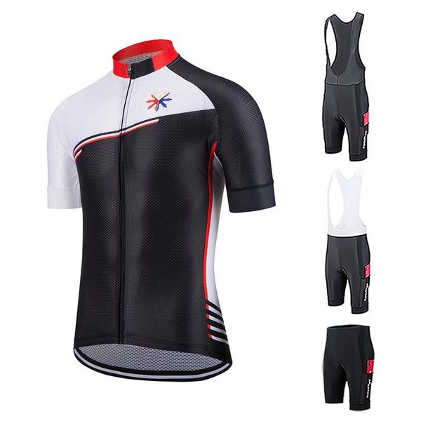 

racing sets cycleray cycling powerband jersey set philippine pattern riding bib shorts mountain bike, Black;blue