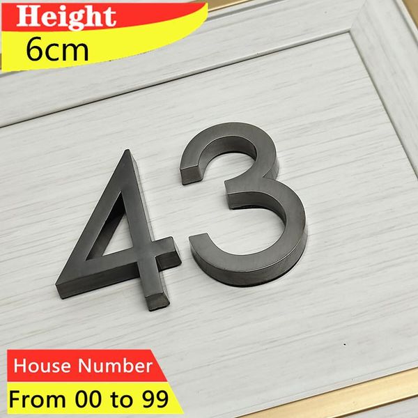 

other door hardware 2 digits 6cm modern grey plaque number house el office address sticker plate sign abs plastic 00-99 label