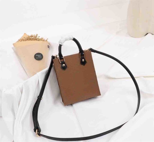 

luxury designer crossbody bag mini l letter flower print handbag