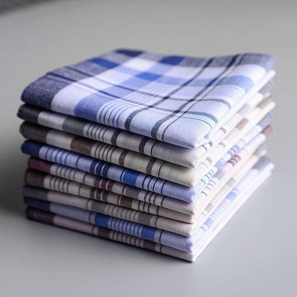 

products pure cotton men's classic old handkerchief for the elderly, White