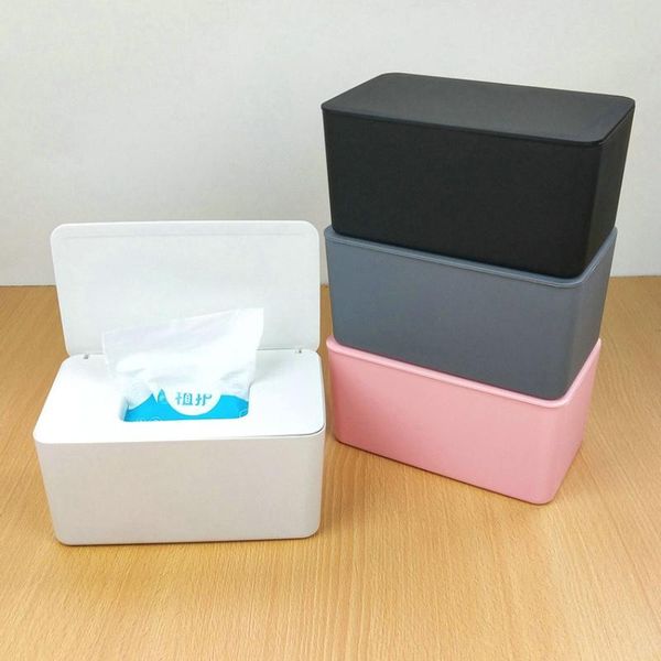 

tissue boxes & napkins large storage box for wet wipes with cover household dustproof desksealed wipe case kuromi lid 15
