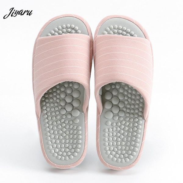 

slippers men massage foot slides el floor shoes comfortable portable sandals for care, Black