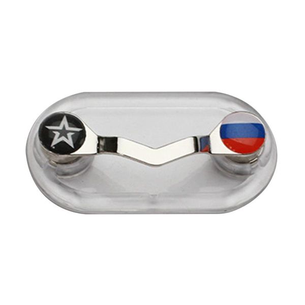 

fashion sunglasses frames fixed buckle headset line clip durable sports magnetic glasses holder running easy use removable accessories anti, Black