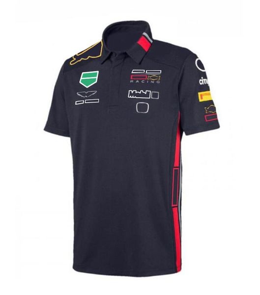

f1 formula one fans short-sleeved polo shirts, car culture overalls, team joint quick-drying , racing lapel t-shirts can be customized