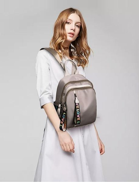 

backpack 2021 women's mini cute fashion ladies zipper double anti-theft bag