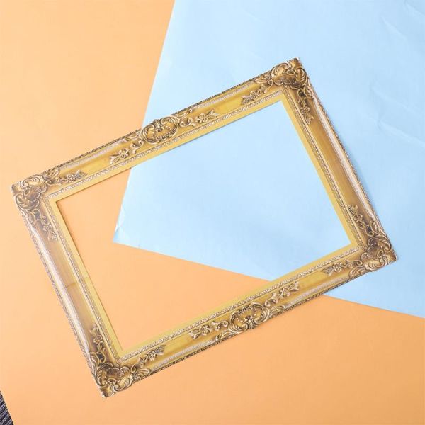 

pcs paper po frame handheld props wedding christmas party pography fashion selfie picture camera prop frames