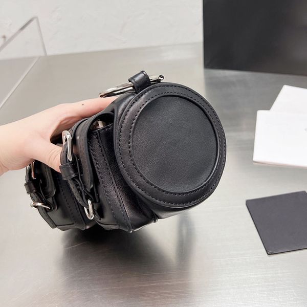 

2022classic calfskin designer bags baguette motorcycle adjustable shoulder strap crossbody large capacity cool fashion trends wo