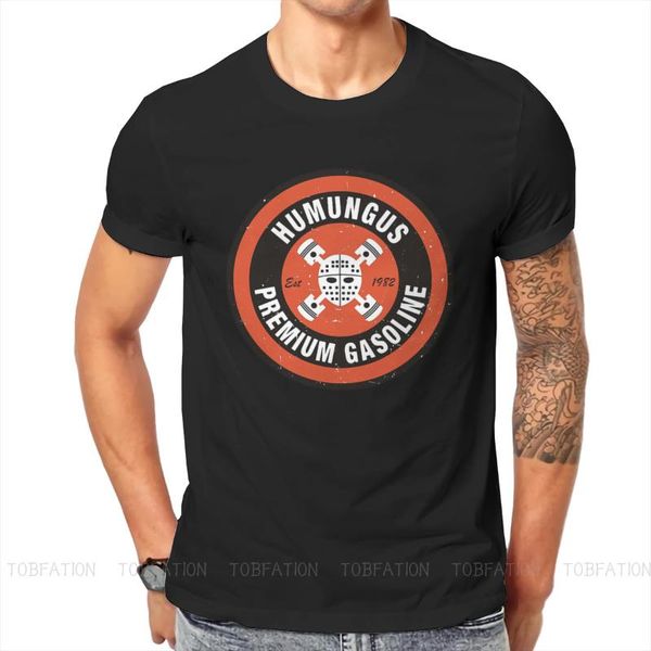 

mad max rockatansky benno swaisey film fabric tshirt humungus premium gasoline elegant t shirt homme men clothes printing men's t-shirt, White;black
