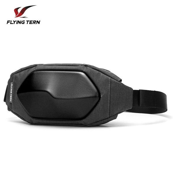 

waist bags designer bag outdoor sport chest men mobile phone messenger polyhedral hard shell shoulder women crossbody