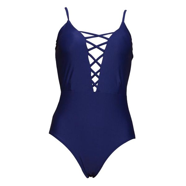 

one-piece suits hycool low price plain blue summer crochet beach bathing suit wear women casual plus size bodycon bikini set 2021