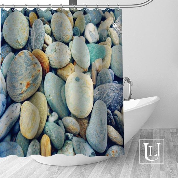 

shower curtains nice custom cobblestone curtain personalized pattern bath waterproof fabric for bathroom more size