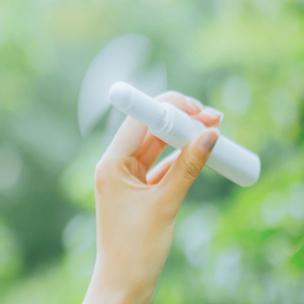 

mini handle cooling fan cosmetic pen shaped small wind portable battery power slim fan stick electric stronger motor fan for promotion gifts