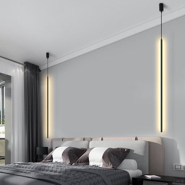 

modern led pendant lights lighting nordic loft decoration dimming lamp living room bedroom hanging kitchen fixtures lamps