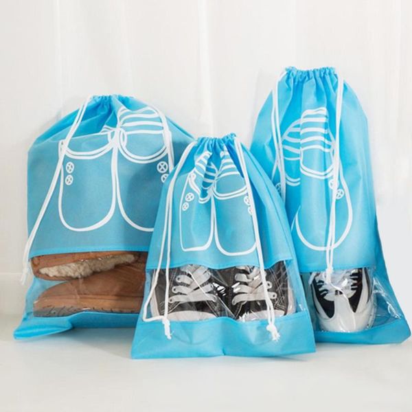 

storage bags 5 pieces outdoor shoes foldable dustproof waterproof