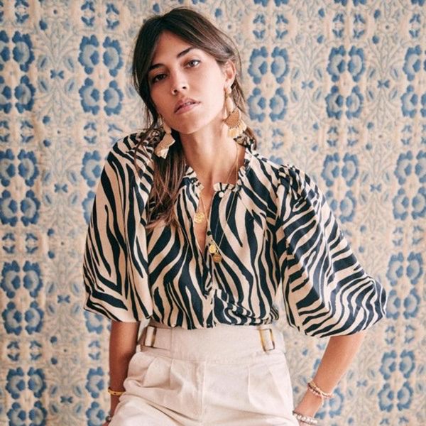 

women's blouses & shirts vertical striped female summer ruffled lantern sleeve buttons up blouse woman vintage chic shirt casual mujer, White