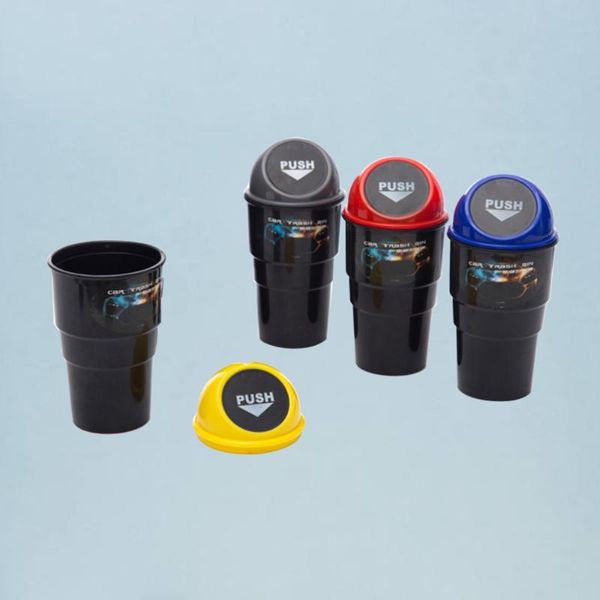 

other interior accessories 4pcs car trash cans mini creative garbage can supplies random color