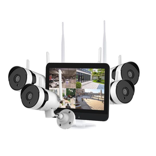 

wireless camera kits original zhuhuifei 5mp hd wifi ptz 12.5-inch monitor nvr surveillance video system home outdoor security