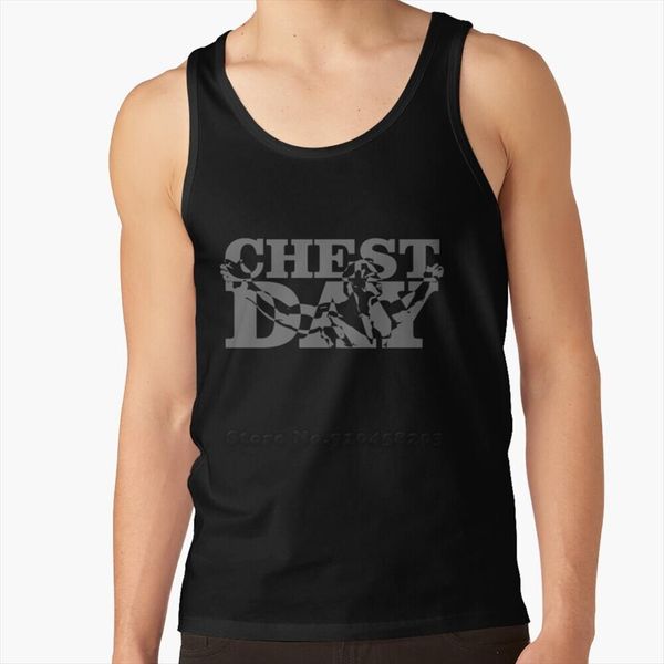 

arnold chest day men tank shirt fitness mens cotton vest physiq ryderwear gorilla wear bodybuilding gains, White;black