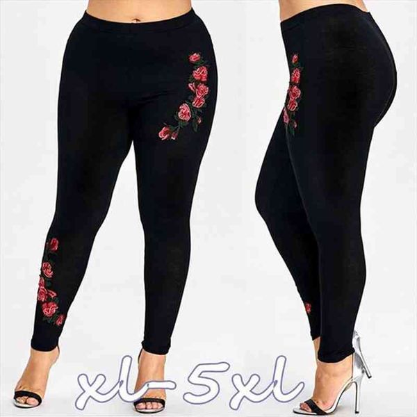 

summer selling pants womens fashion plus size 5xl solid appliques high waist long pants daily wholesale, Black;white