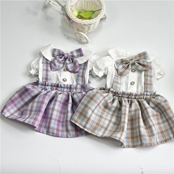 

spring, summer and autumn cute jk college drs chenery teddy bear cat cloth