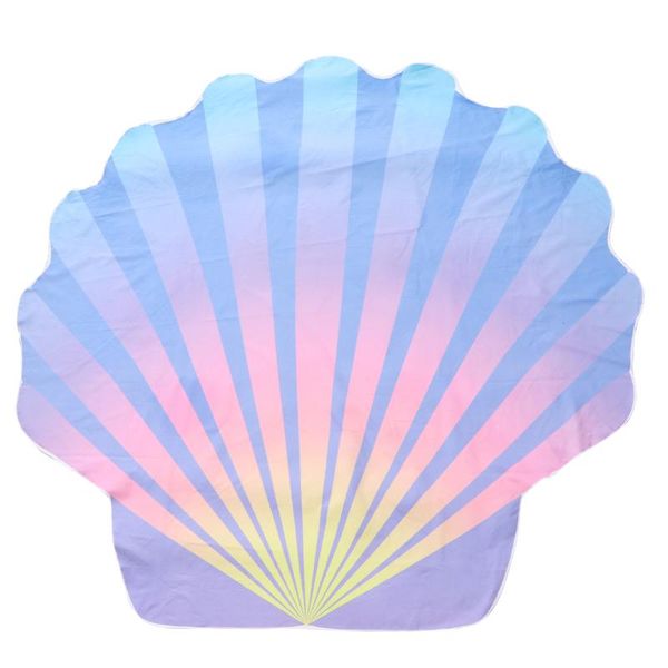 

towel 1 pc round shaped beach quick-drying bath women shower bady