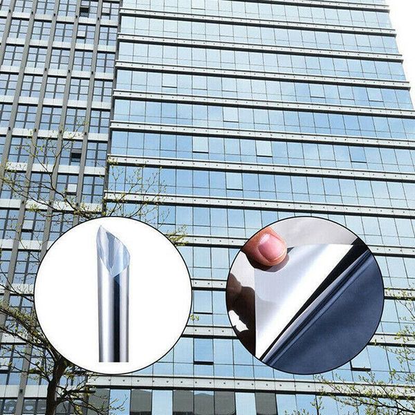 

window stickers self-adhesive film glass sticker tint reflective home office building decor