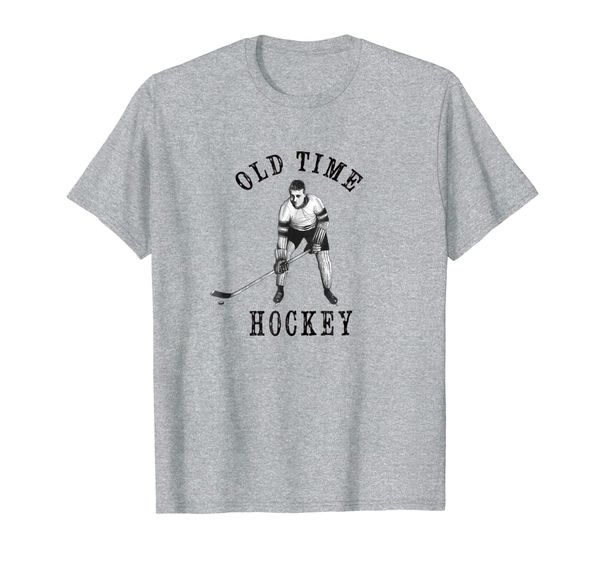 

old time hockey vintage retro original six skater player ice, White;black