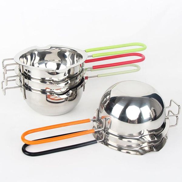 

bowls stainless steel chocolate water-proof heating melting pot baking cheese butter bowl